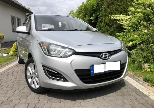 Hyundai i20 cena 19900 przebieg: 176000, rok produkcji 2013 z Kielce małe 137